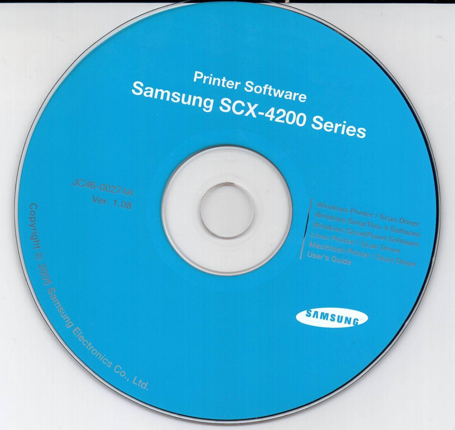 Драйвера Для Сканирования Samsung Scx 4200